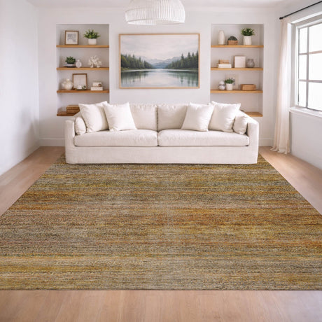 Dalyn Vico VC1 Copper Rug shown in a room