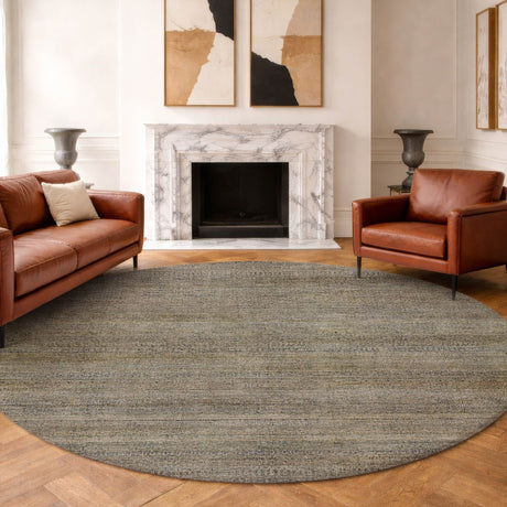 Dalyn Vico VC2 Taupe Rug shown in a room