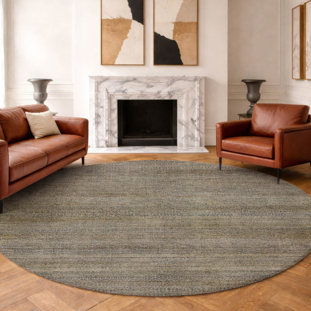 Dalyn Vico VC2 Taupe Rug shown in a room