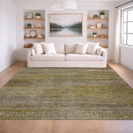 Dalyn Vico VC3 Aloe Rug shown in a room