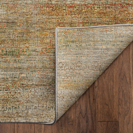Dalyn Vico VC3 Khaki Rug backing detail