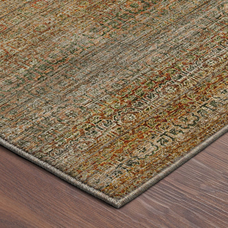 Dalyn Vico VC3 Khaki Rug corner detail