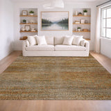 Dalyn Vico VC3 Khaki Rug shown in a room