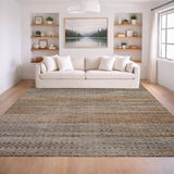 Dalyn Vico VC4 Khaki Rug shown in a room