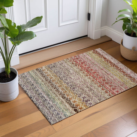 Dalyn Vico VC4 Multi Rug shown in a room