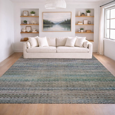 Dalyn Vico VC4 Sky Rug shown in a room