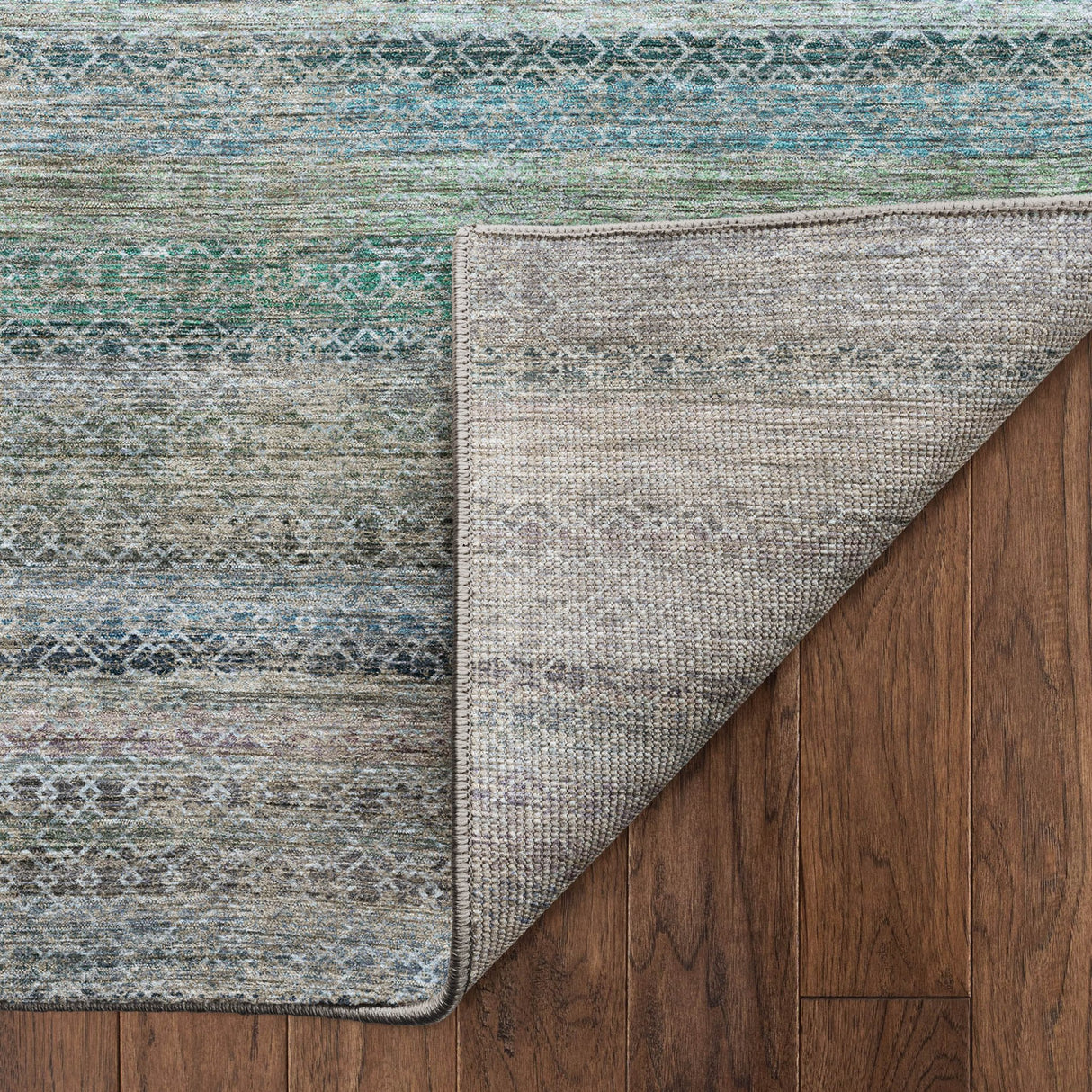 Dalyn Vico VC4 Sky Rug backing detail