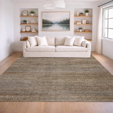 Dalyn Vico VC5 Beige Rug shown in a room