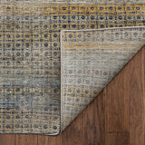 Dalyn Vico VC5 Navy Rug backing detail