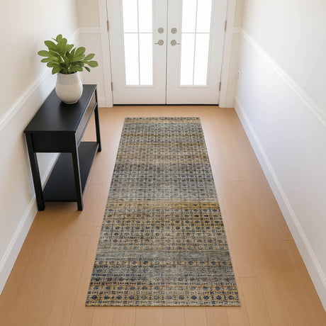Dalyn Vico VC5 Navy Rug shown in a room