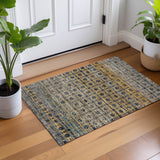 Dalyn Vico VC5 Navy Rug shown in a room