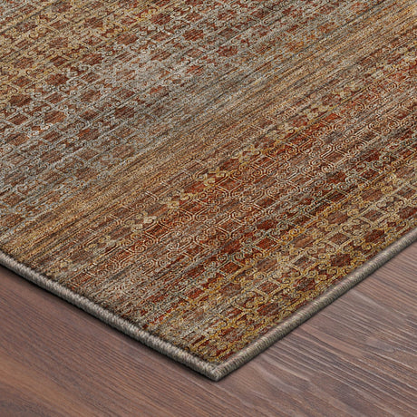Dalyn Vico VC5 Paprika Rug corner detail