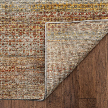 Dalyn Vico VC5 Paprika Rug backing detail