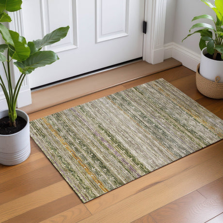 Dalyn Vico VC6 Basil Rug shown in a room