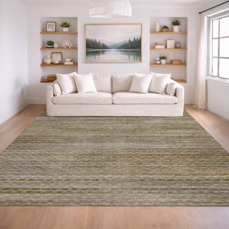 Dalyn Vico VC6 Basil Rug shown in a room