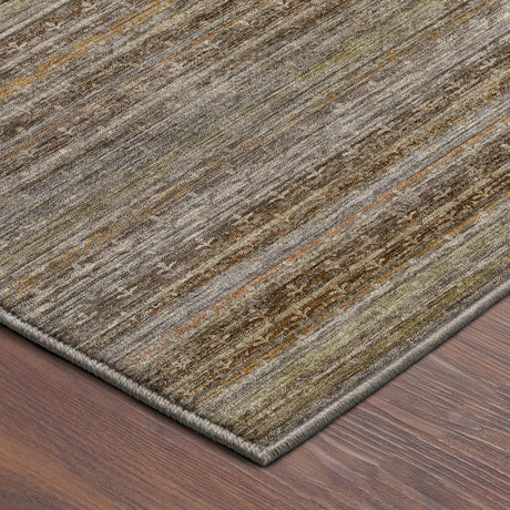 Dalyn Vico VC6 Chocolate Rug corner detail