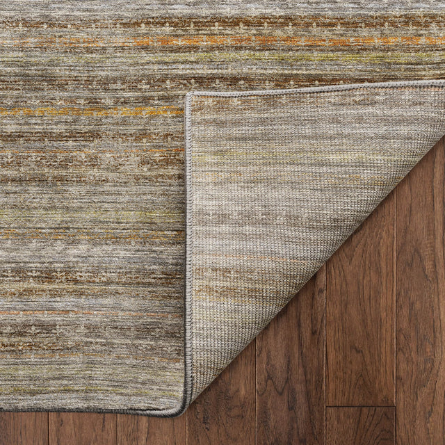 Dalyn Vico VC6 Chocolate Rug backing detail