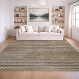 Dalyn Vico VC6 Gray Rug shown in a room