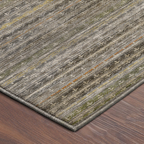 Dalyn Vico VC6 Gray Rug corner detail