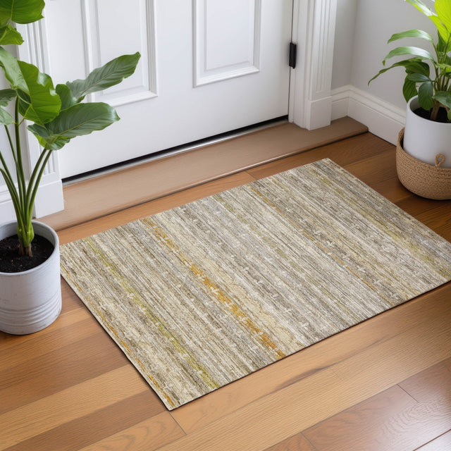 Dalyn Vico VC6 Ivory Rug shown in a room