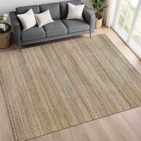 Dalyn Vico VC6 Ivory Rug shown in a room