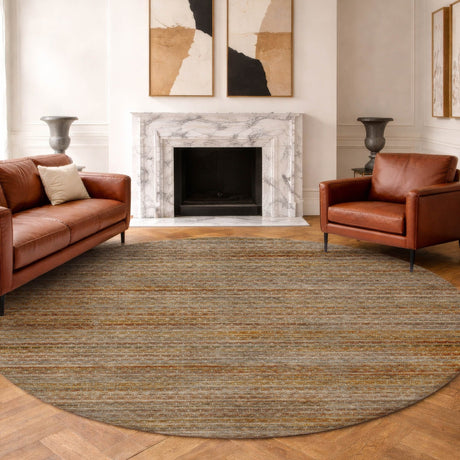 Dalyn Vico VC6 Paprika Rug shown in a room