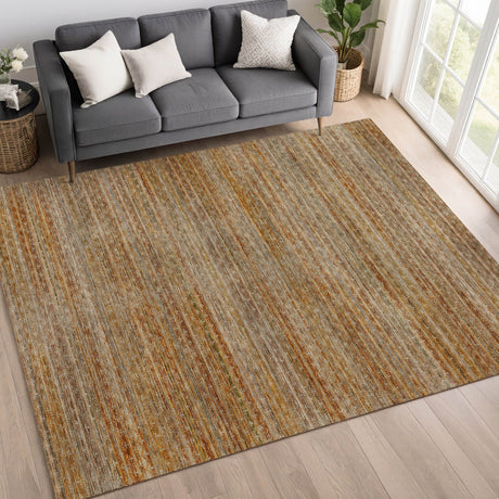 Dalyn Vico VC6 Paprika Rug shown in a room