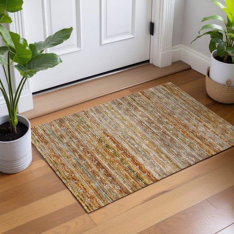 Dalyn Vico VC6 Paprika Rug shown in a room