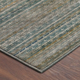 Dalyn Vico VC6 Teal Rug corner detail
