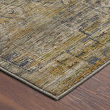 Dalyn Vico VC7 Gold Rug corner detail