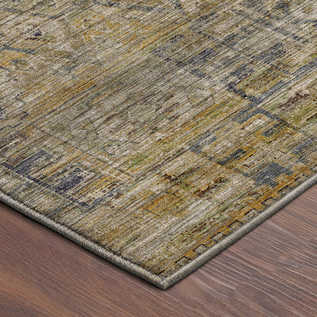Dalyn Vico VC7 Gold Rug corner detail