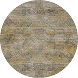 Dalyn Vico VC7 Gold Rug round rug