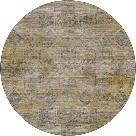 Dalyn Vico VC7 Gold Rug round rug