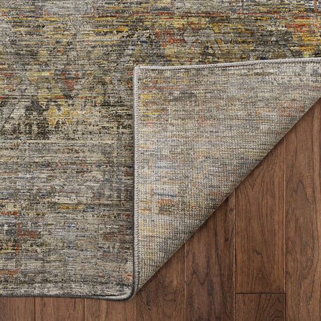 Dalyn Vico VC7 Gray Rug backing detail