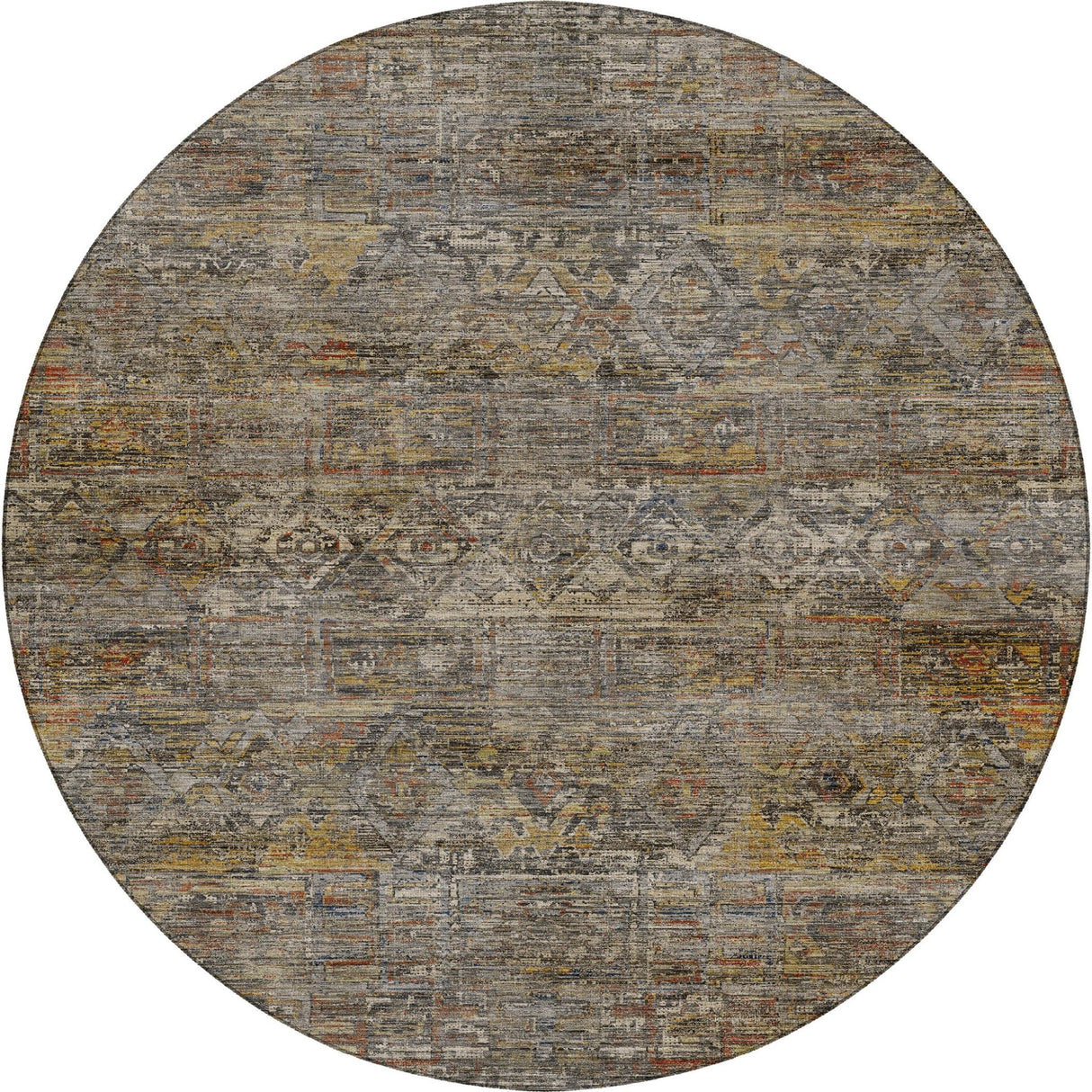 Dalyn Vico VC7 Gray Rug round rug