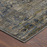 Dalyn Vico VC7 Navy Rug corner detail