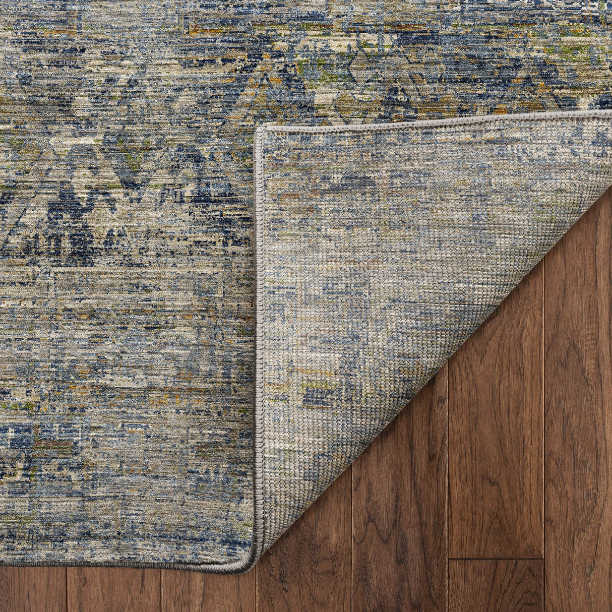 Dalyn Vico VC7 Navy Rug backing detail