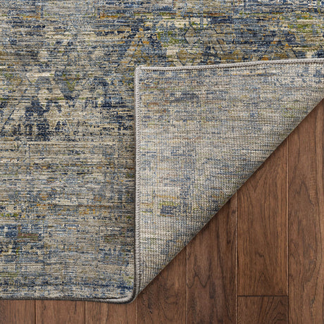 Dalyn Vico VC7 Navy Rug backing detail