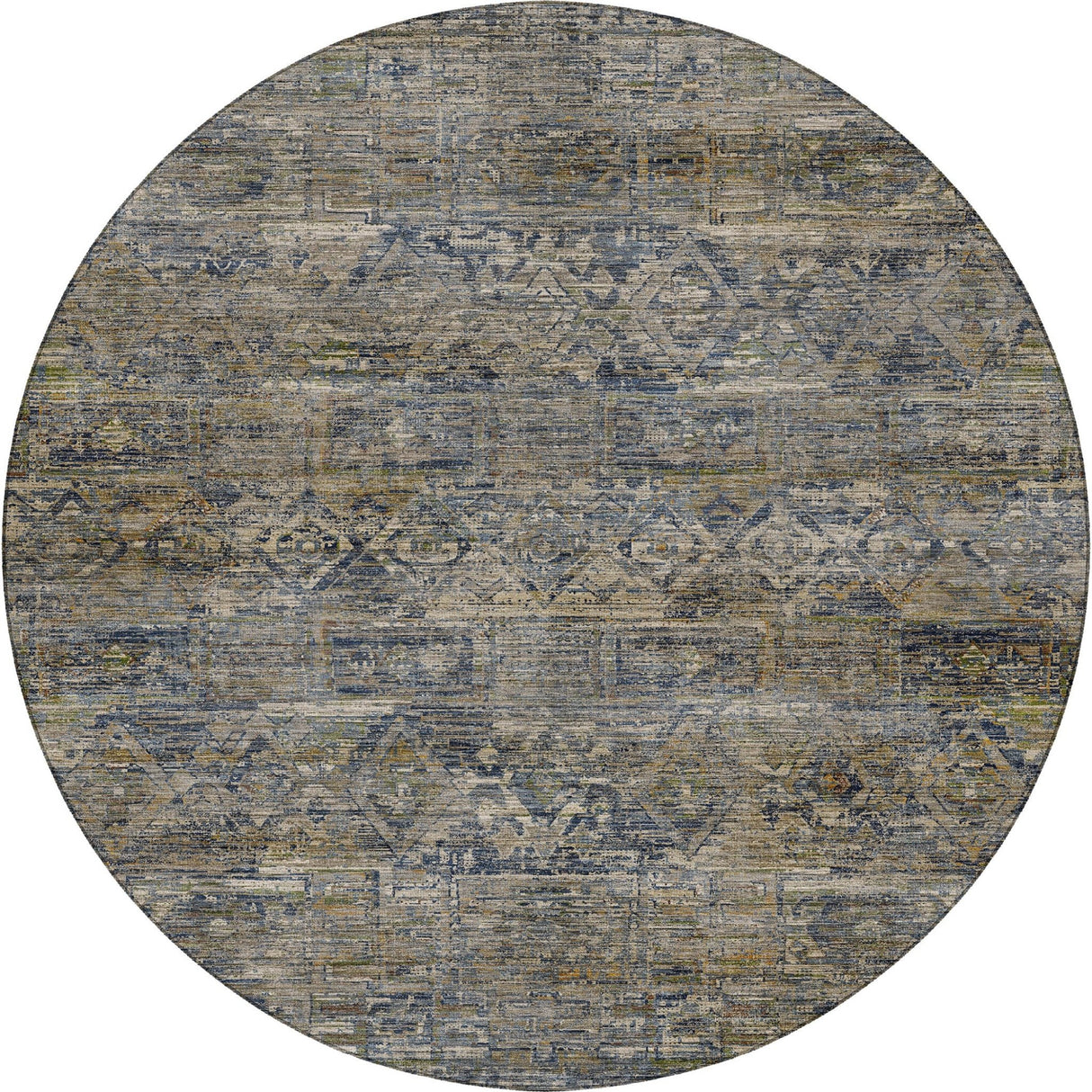Dalyn Vico VC7 Navy Rug round rug