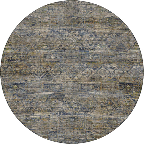 Dalyn Vico VC7 Navy Rug round rug
