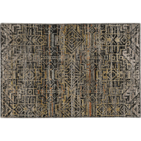 Dalyn Vico VC8 Black Rug rectangular rug