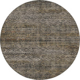 Dalyn Vico VC8 Black Rug round rug
