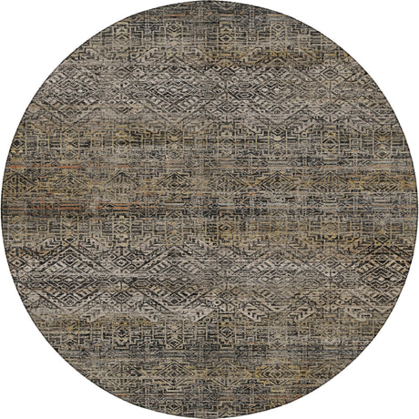 Dalyn Vico VC8 Black Rug round rug