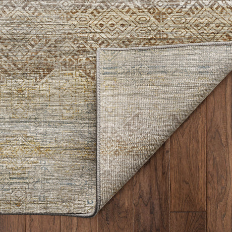 Dalyn Vico VC8 Linen Rug backing detail