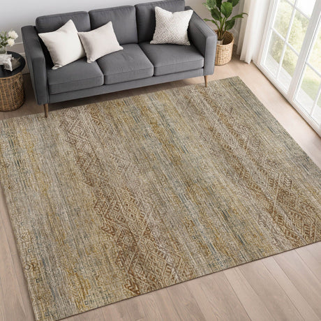 Dalyn Vico VC8 Linen Rug shown in a room