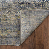 Dalyn Vico VC8 Navy Rug backing detail