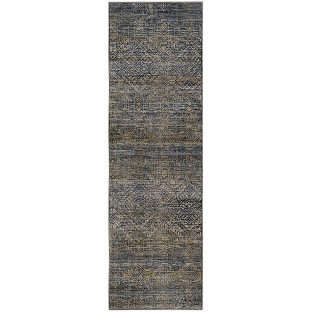 Dalyn Vico VC8 Navy Rug runner rug