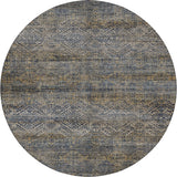 Dalyn Vico VC8 Navy Rug round rug