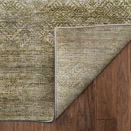 Dalyn Vico VC8 Olive Rug backing detail