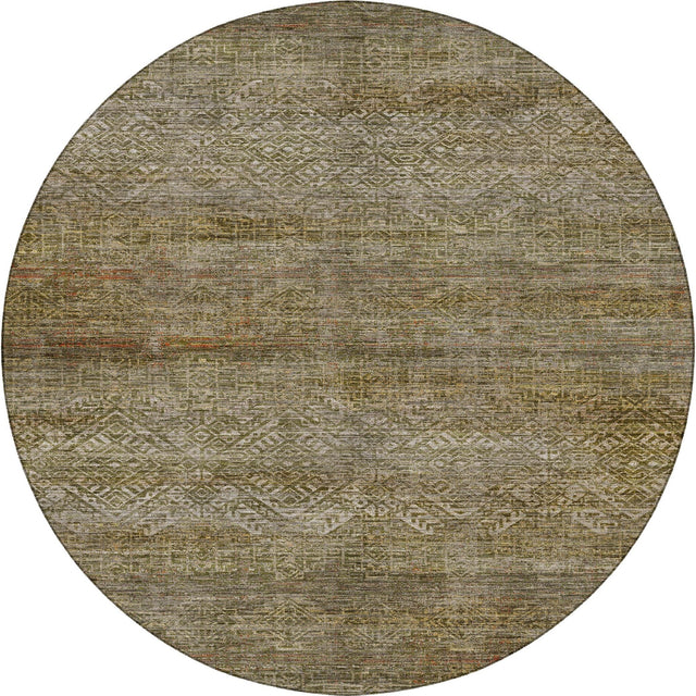 Dalyn Vico VC8 Olive Rug round rug